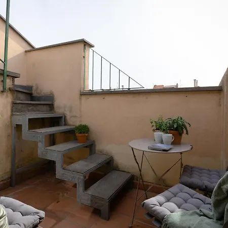 公寓 Amazing Penthouse With Terrace And Rooftop In Trastevere