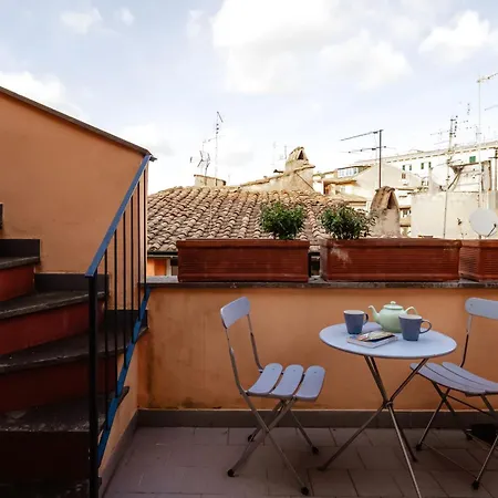 公寓 Amazing Penthouse With Terrace And Rooftop In Trastevere
