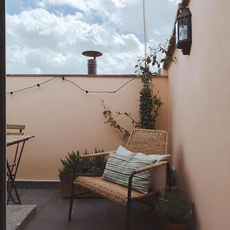 Lägenhet Amazing Penthouse With Terrace And Rooftop In Trastevere Rom
