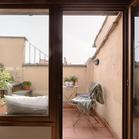 Appartement Amazing With Terrace Or Rooftop In Trastevere